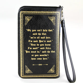 Alice in Wonderland Wristlet Wallet