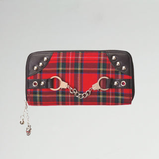 Red Plaid Wallet