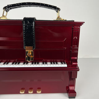 Burgundy Gothic Piano Bag
