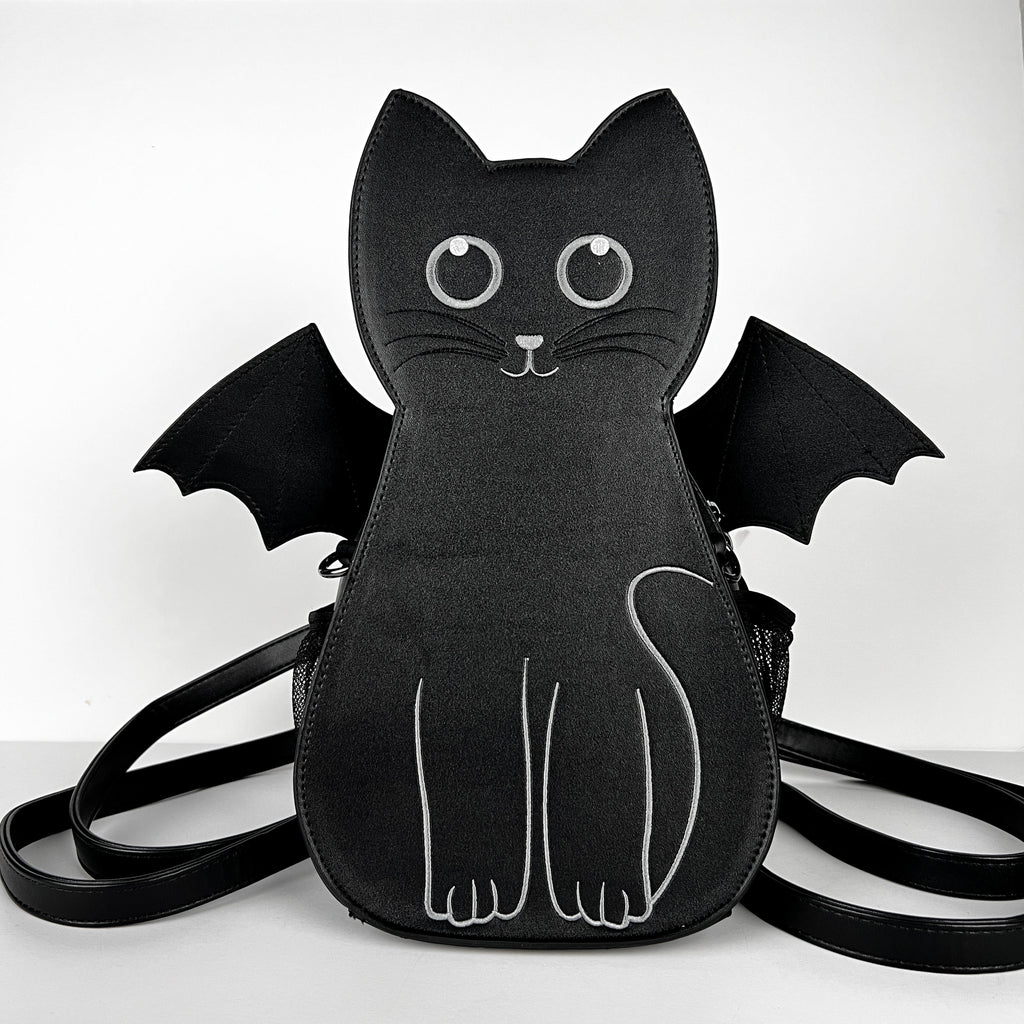 Midnight Bat Kitty Convertible Backpack – Wicked Misfit